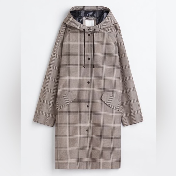 H&M Jackets & Blazers - NWT H&M Hooded Raincoat. size S